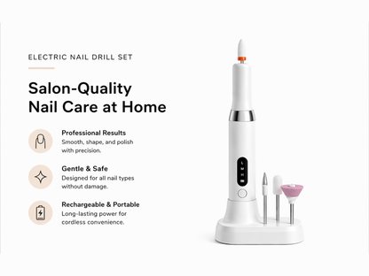 Electric Nail Polisher – Smooth, Salon-Style Finish