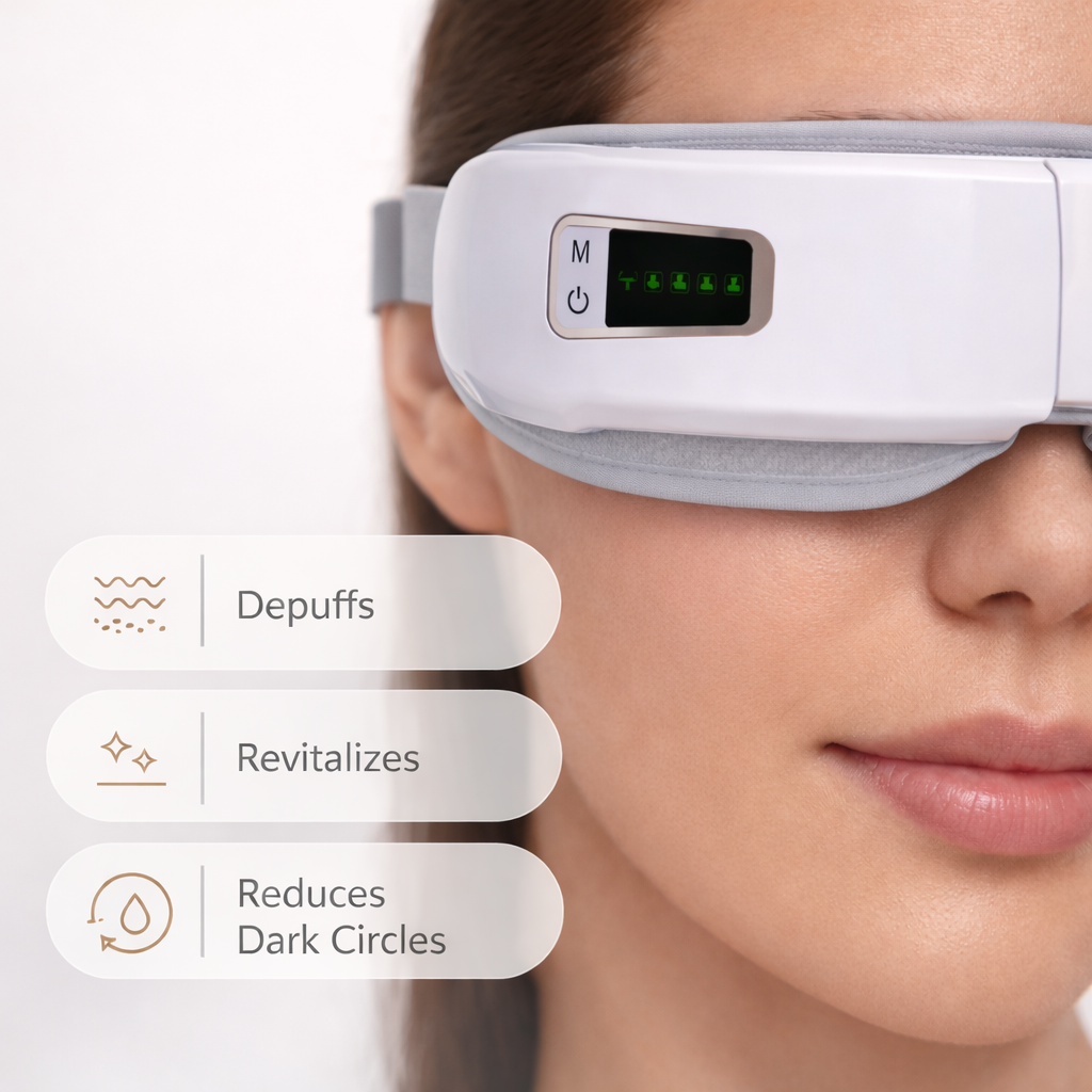 Lumiere Eye Massager – Gentle Relief For Tired Eyes